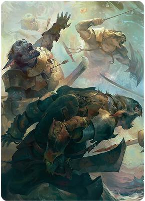 Mists of Lorien Art Card card from Art Series: Universes Beyond: The Lord of the Rings: Tales of Middle-earth