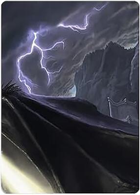 Sorcerous Squall Art Card card from Art Series: Universes Beyond: The Lord of the Rings: Tales of Middle-earth