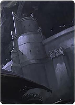 Rammas Echor, Ancient Shield Art Card card from Art Series: Universes Beyond: The Lord of the Rings: Tales of Middle-earth
