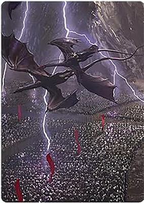 Mordor on the March Art Card card from Art Series: Universes Beyond: The Lord of the Rings: Tales of Middle-earth