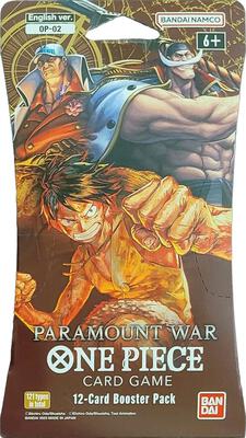Paramount War - Sleeved Booster Pack card from Paramount War