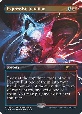Expressive Iteration card from Secret Lair Showdown