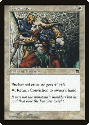Conviction card from Stronghold
