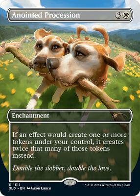 Anointed Procession card from Secret Lair Drop Series
