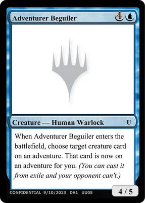 Adventurer Beguiler card from Un-Known Event Playtest Cards