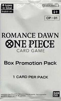 Box Promotion Pack card from Romance Dawn