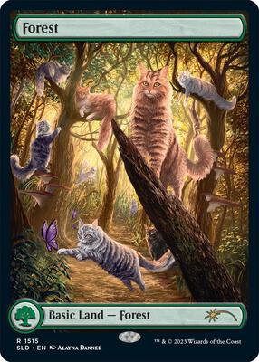 Forest (1515) card from Secret Lair Drop Series