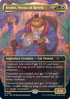 Jetmir, Nexus of Revels card from Secret Lair Drop Series