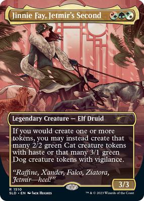 Jinnie Fay, Jetmir's Second card from Secret Lair Drop Series