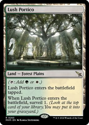 Lush Portico card from Murders at Karlov Manor