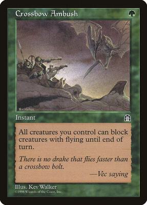Crossbow Ambush card from Stronghold