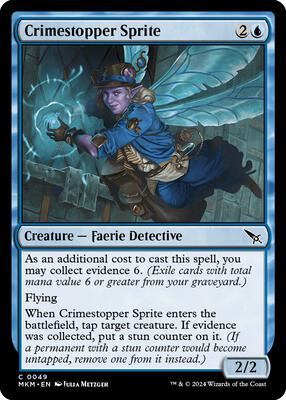 Crimestopper Sprite card from Murders at Karlov Manor