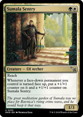 Sumala Sentry card from Murders at Karlov Manor