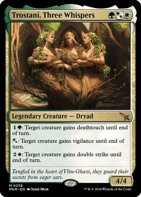 Trostani, Three Whispers card from Murders at Karlov Manor