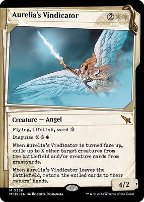 Aurelia's Vindicator (Showcase) card from Murders at Karlov Manor