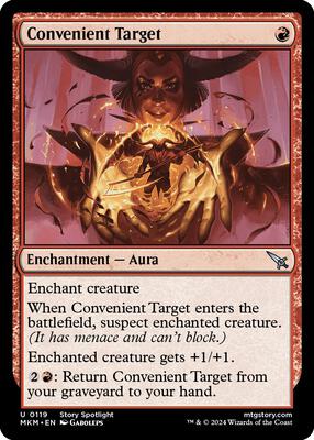 Convenient Target card from Murders at Karlov Manor