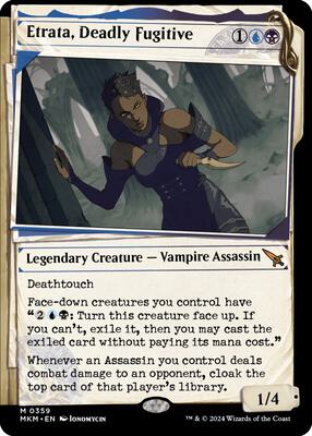 Etrata, Deadly Fugitive (Showcase) card from Murders at Karlov Manor