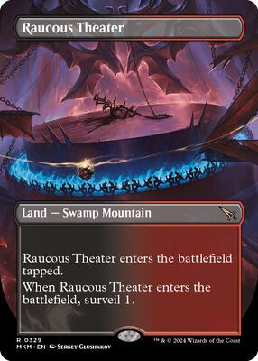 Raucous Theater (Borderless) card from Murders at Karlov Manor