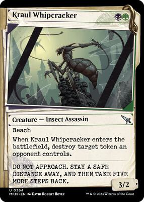Kraul Whipcracker (Showcase) card from Murders at Karlov Manor