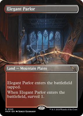 Elegant Parlor (Borderless) card from Murders at Karlov Manor