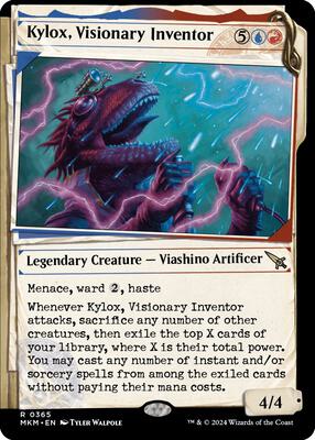 Kylox, Visionary Inventor (Showcase) card from Murders at Karlov Manor
