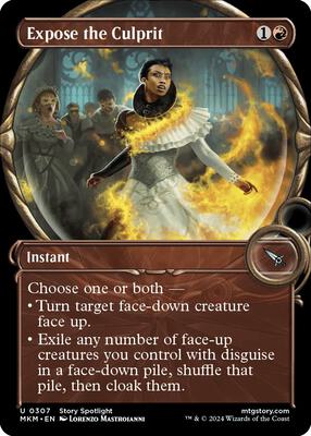 Expose the Culprit (Showcase) card from Murders at Karlov Manor