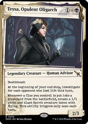 Teysa, Opulent Oligarch (Showcase) (0370) card from Murders at Karlov Manor