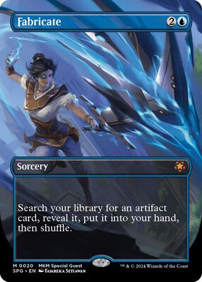 Fabricate (Borderless) card from Special Guests