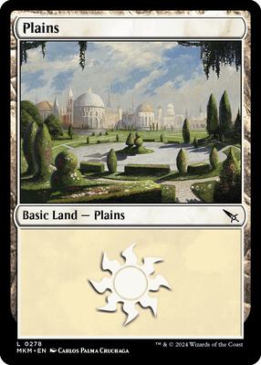 Plains (0278) card from Murders at Karlov Manor