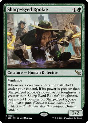 Sharp-Eyed Rookie card from Murders at Karlov Manor