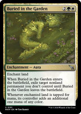 Buried in the Garden card from Murders at Karlov Manor