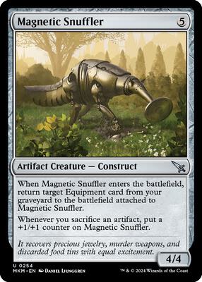 Magnetic Snuffler card from Murders at Karlov Manor