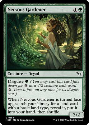 Nervous Gardener card from Murders at Karlov Manor