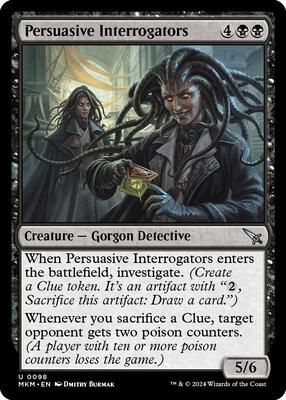 Persuasive Interrogators card from Murders at Karlov Manor