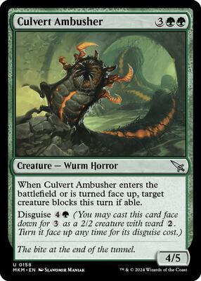 Culvert Ambusher card from Murders at Karlov Manor