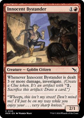 Innocent Bystander card from Murders at Karlov Manor