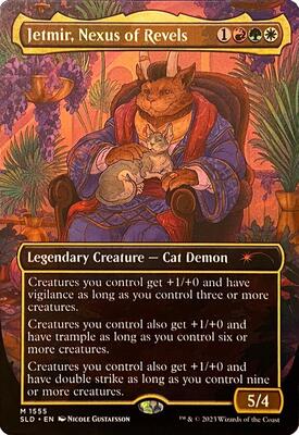 Jetmir, Nexus of Revels (Display Commander) - Thick Stock card from Secret Lair Drop Series