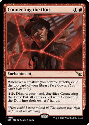 Connecting the Dots card from Murders at Karlov Manor