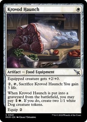 Krovod Haunch card from Murders at Karlov Manor