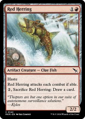 Red Herring card from Murders at Karlov Manor