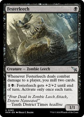 Festerleech card from Murders at Karlov Manor