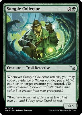 Sample Collector card from Murders at Karlov Manor