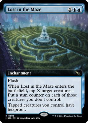 Lost in the Maze (Extended Art) card from Murders at Karlov Manor