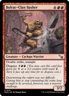 Bolrac-Clan Basher card from Murders at Karlov Manor