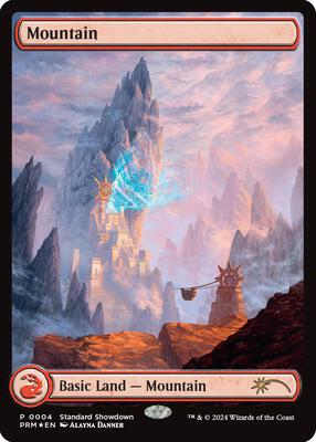 Mountain (Alayna Danner) (2024) card from Standard Showdown Promos