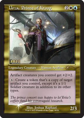 Urza, Prince of Kroog card from 30th Anniversary Promos