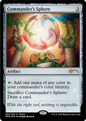 Commander's Sphere card from WPN & Gateway Promos
