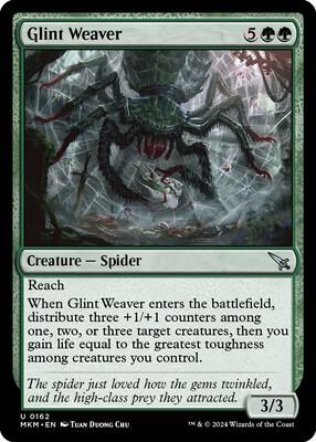 Glint Weaver card from Murders at Karlov Manor