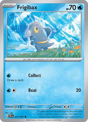 Frigibax - 017/091 card from SV: Paldean Fates