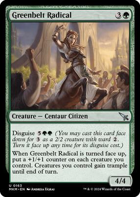 Greenbelt Radical card from Murders at Karlov Manor